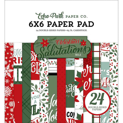 Christmas Salutations No. 2 6" x 6" Paper Pad - Echo Park