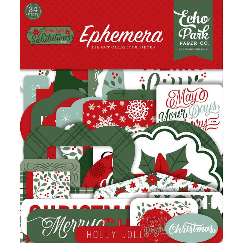 Christmas Salutations No. 2 Ephemera - Echo Park
