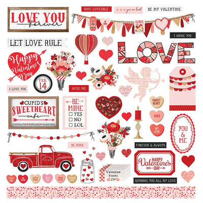 Cupids Sweetheart Cafe Element Stickers - Michelle Coleman - PhotoPlay