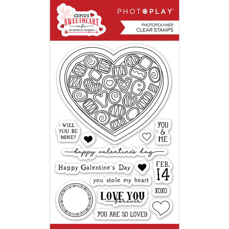 Cupids Sweetheart Cafe Stamp Set - Michelle Coleman - PhotoPlay