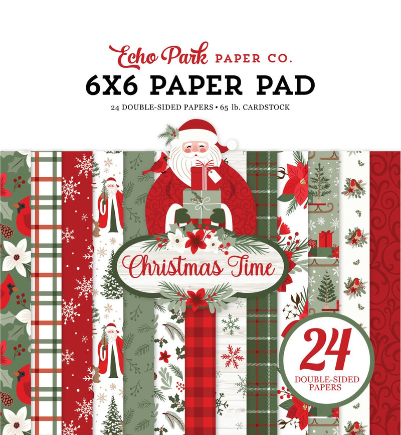 Christmas Time 6x6 Paper Pad - Echo Park
