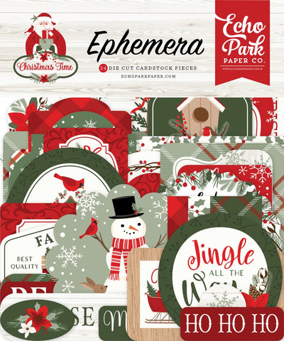Christmas Time Ephemera - Echo Park
