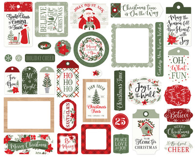 Christmas Time Frames & Tags -Echo Park