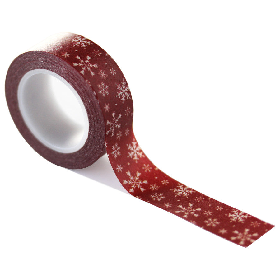 Christmas Time Washi Tape - Bright Snowflakes -Echo Park