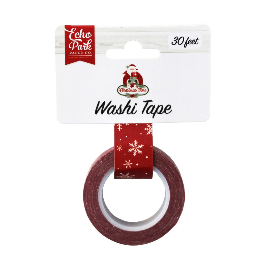 Christmas Time Washi Tape - Bright Snowflakes -Echo Park