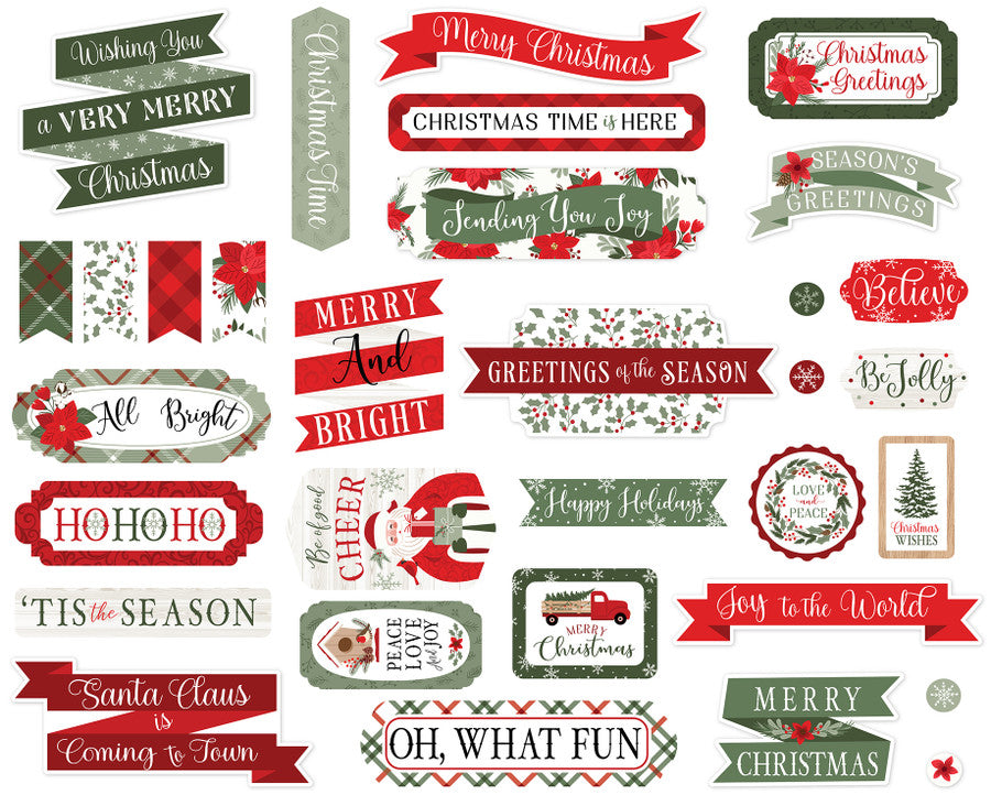 Christmas Time Titles & Phrases -Echo Park