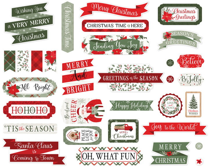 Christmas Time Titles & Phrases -Echo Park