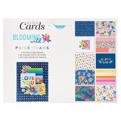Boxed Cards - Paige Evans - Blooming Wild Collection - American Crafts