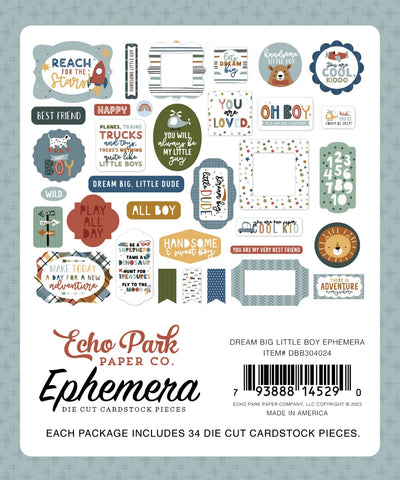 Ephemera - Dream Big Little Boy - Echo Park