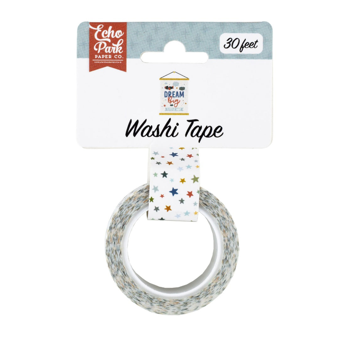 Dream Big Stars Washi Tape, 30ft - Dream Big Little Boy - Echo Park