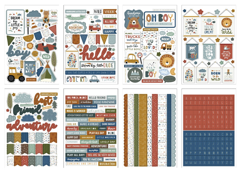 Sticker Book - Dream Big Little Boy - Echo Park