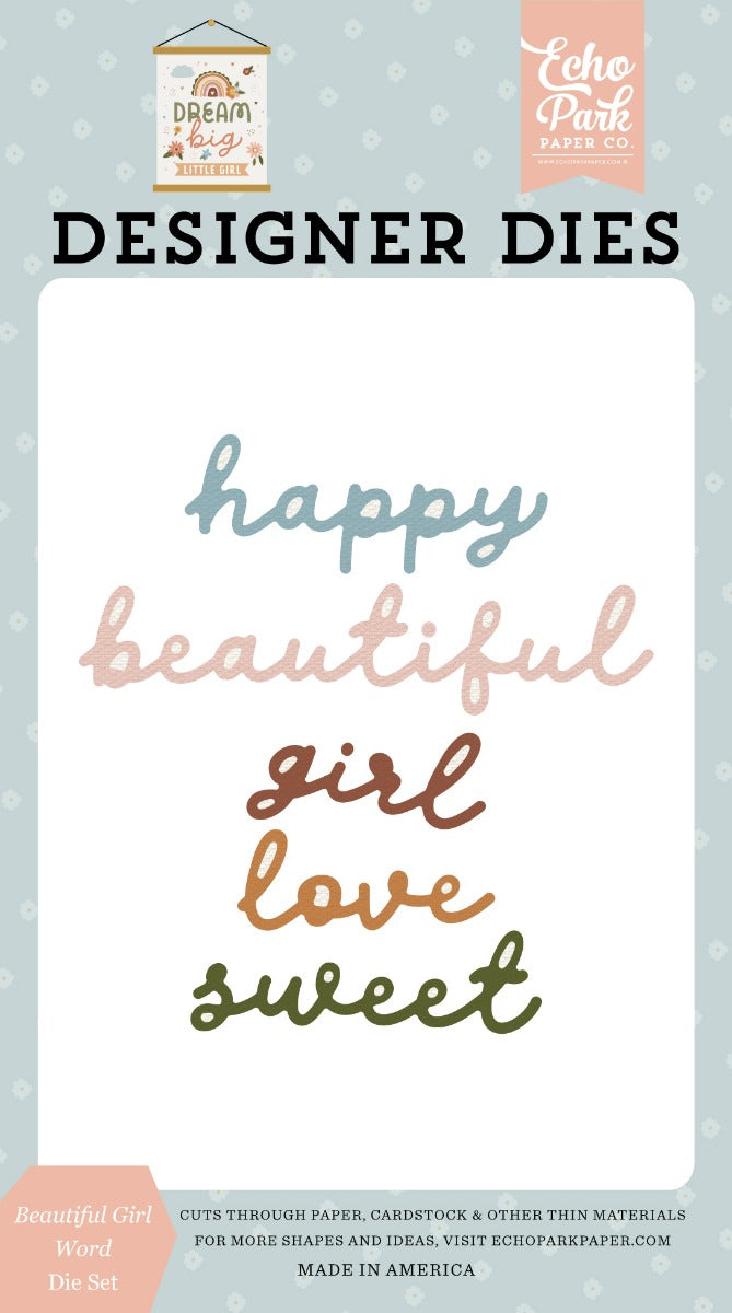 Beautiful Girl Designer Dies - Dream Big Little Girl - Echo Park