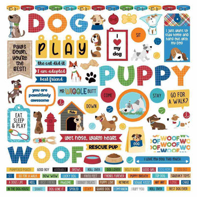 Dog Lover Element Stickers - PhotoPlay*