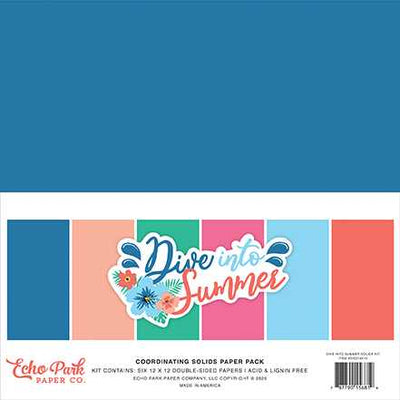 Dive Into Summer Solids Kit - Echo Park*