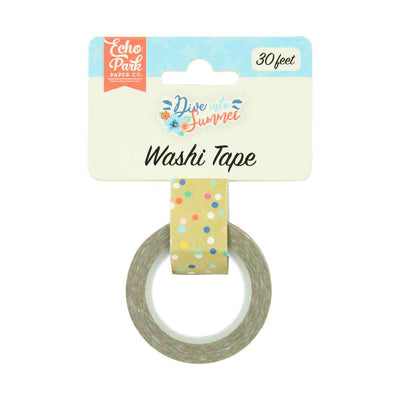 Good Vibes Washi Tape - Dive Into Summer - Echo Park - Clearance