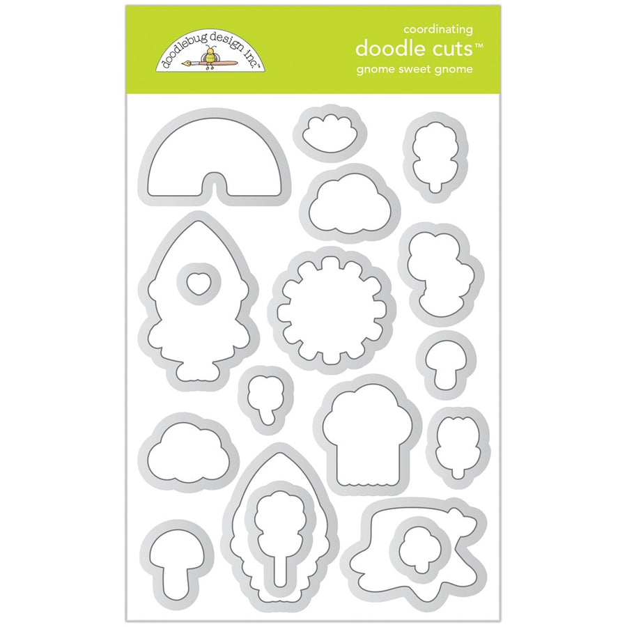 Gnome Sweet Gnome - Over The Rainbow Collection - Doodlebug Design