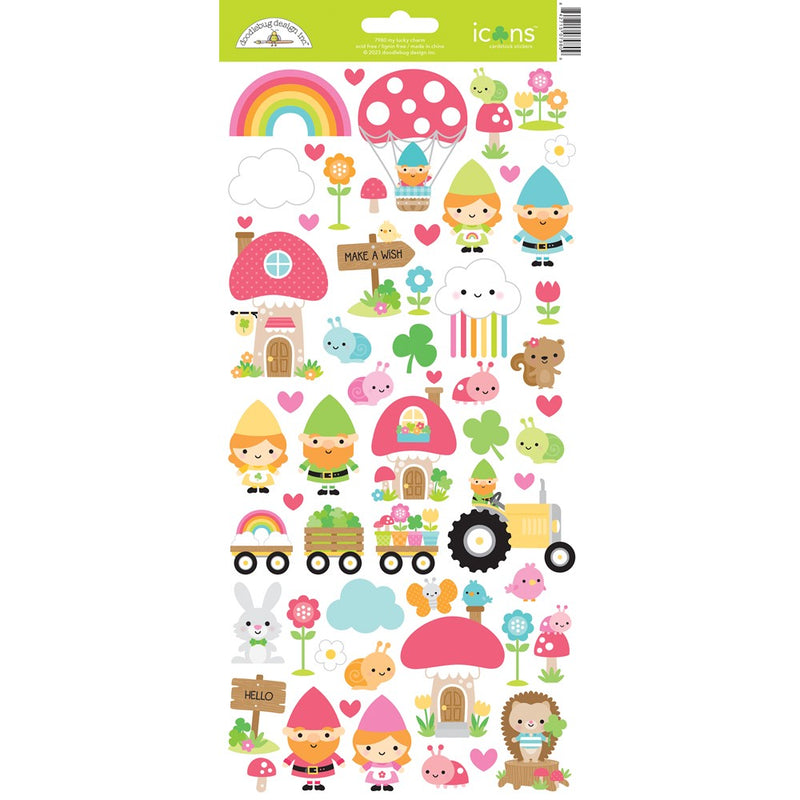 Icon Stickers - Over The Rainbow - Doodlebug Design