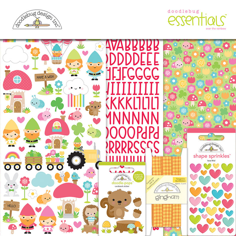 Essentials Kit - Over The Rainbow - Doodlebug Design
