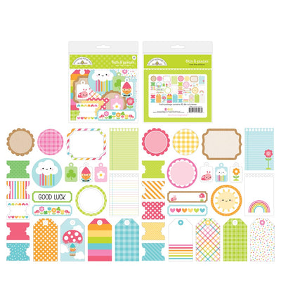Bits and Pieces - Over The Rainbow Collection - Doodlebug Design