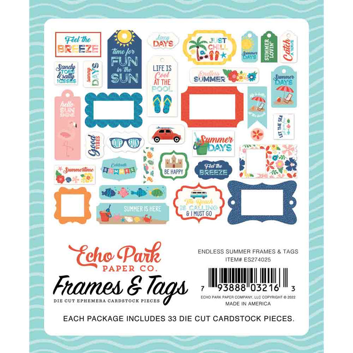 Endless Summer Frames & Tags-Echo Park