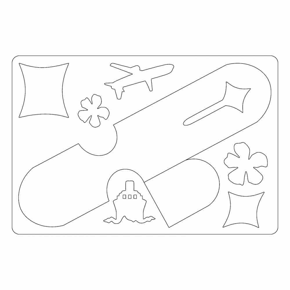 Sizzix Bigz L Die - Etiquetta y Marcador de Posición (Tag & Place Holder)