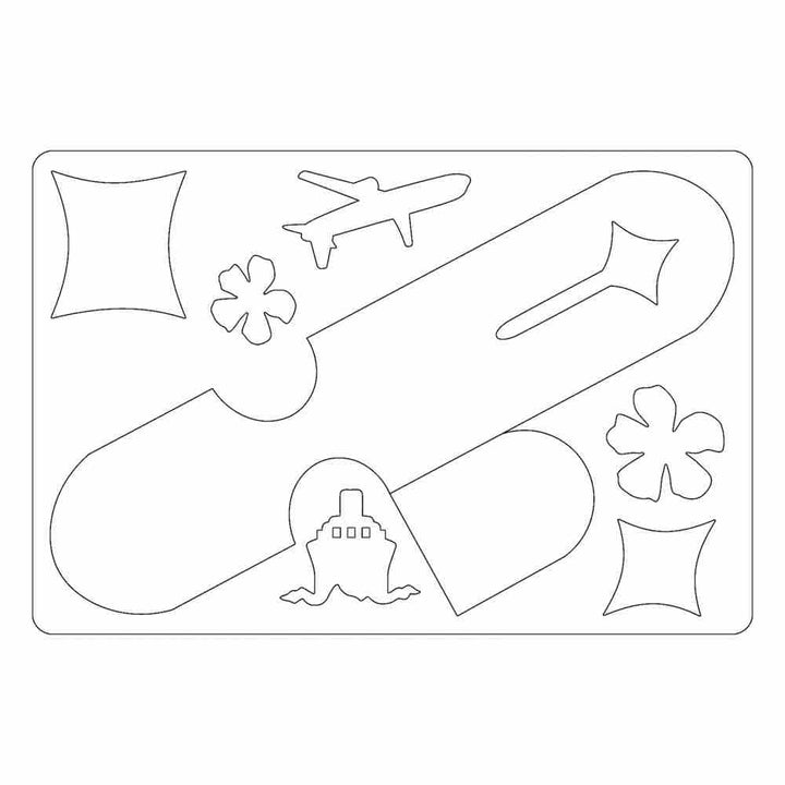 Sizzix Bigz L Die - Etiquetta y Marcador de Posición (Tag & Place Holder)