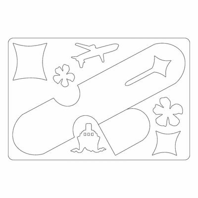 Sizzix Bigz L Die - Etiquetta y Marcador de Posición (Tag & Place Holder)