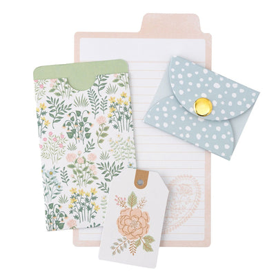 Stationary Pack -  Gingham Garden Collection - Crate Paper