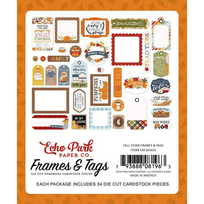 Fall Fever Frames & Tags - Echo Park