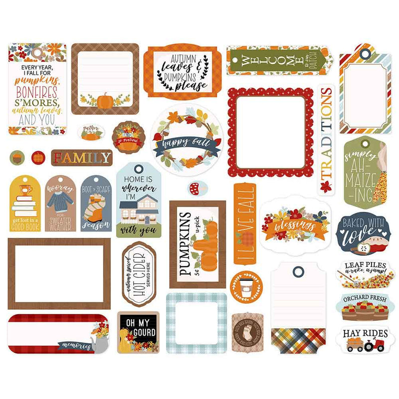 Fall Fever Frames & Tags - Echo Park