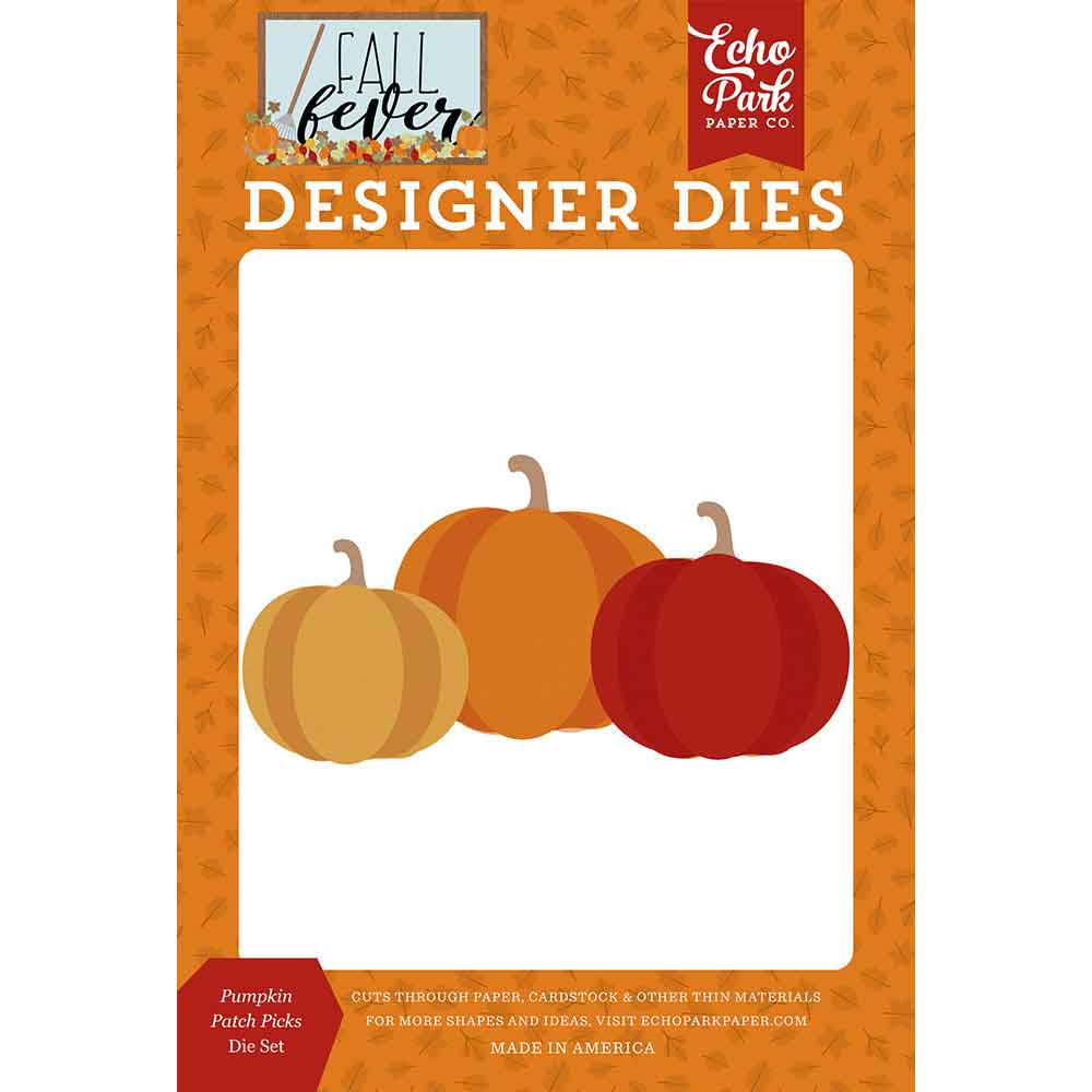 Pumpkin Patch Picks Die Set - Fall Fever - Echo Park