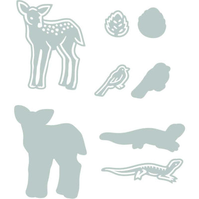 Fairy Animals Thinlits Dies - Jorli Perine - Sizzix - Clearance