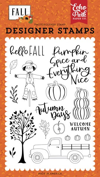 Welcome Autumn Stamps - Fall - Echo Park