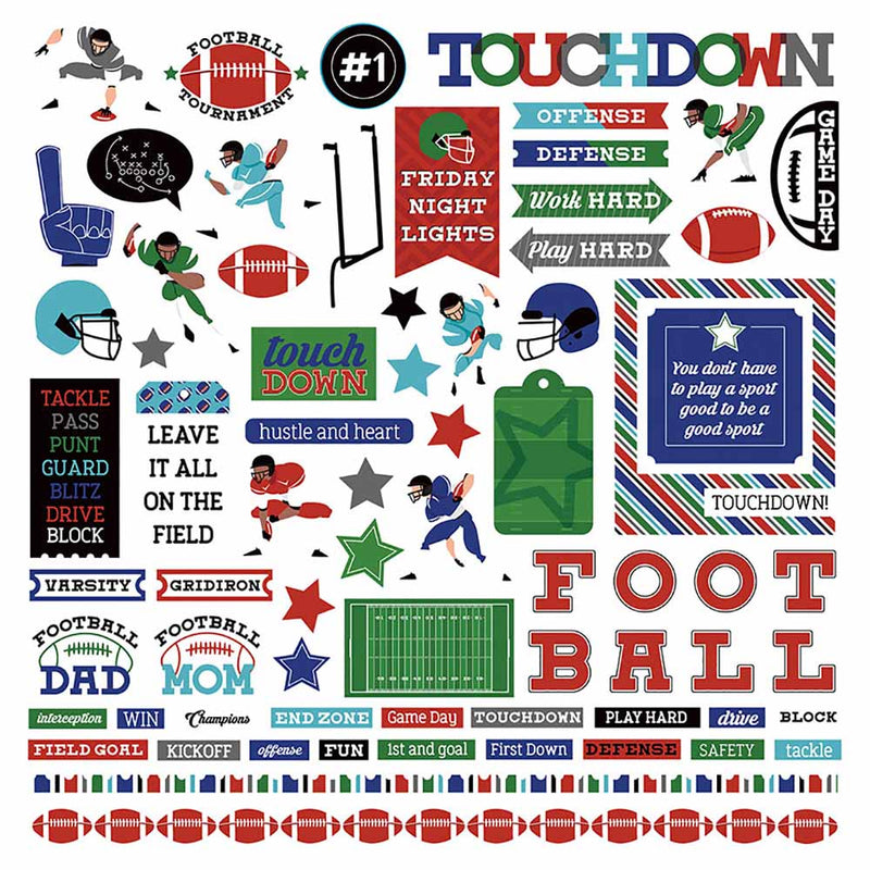 MVP Football Element Stickers - PhotoPlay