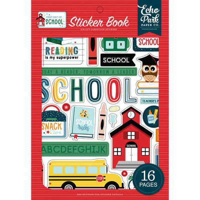 First Day Of School Sticker Book - Echo Park
