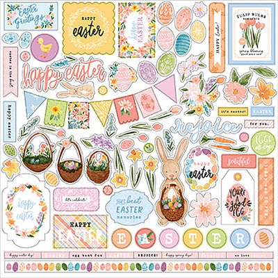 My Favorite Easter Element Stickers - Echo Park