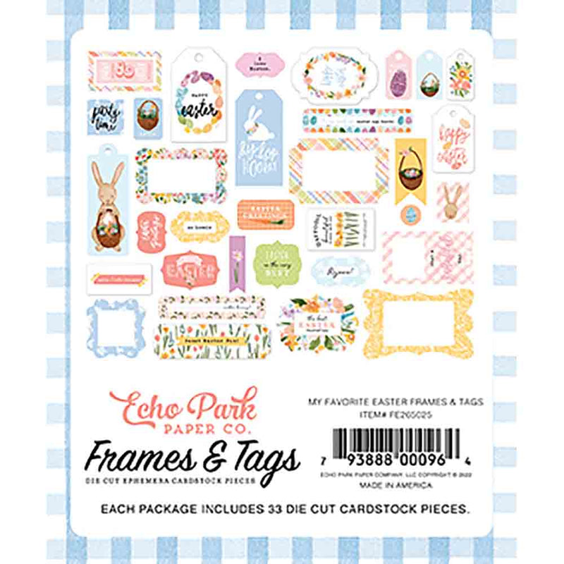 My Favorite Easter Frames & Tags - Echo Park