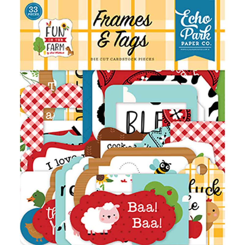 Fun on the Farm Frames & Tags - Lori Whitlock - Echo Park