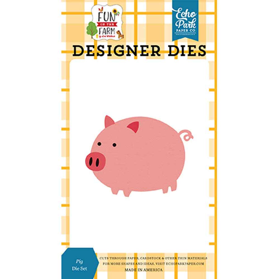 Pig Die Set - Fun on the Farm - Lori Whitlock - Echo Park