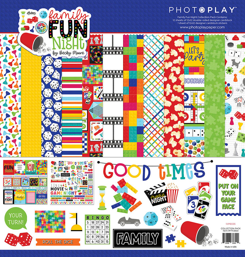 Collection Pack - Family Fun Night - Becky Moore- PhotoPlay