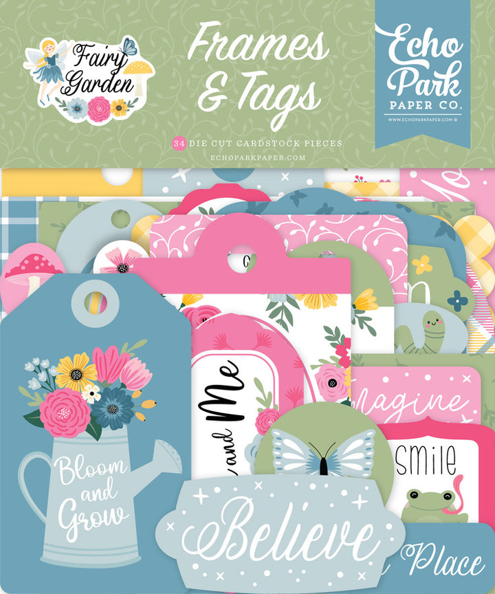 Fairy Garden Frames & Tags - Echo Park