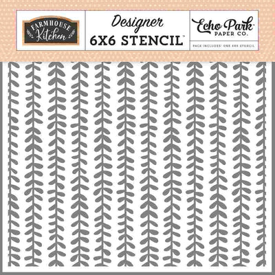 Sweet Vines Stencil - Farmhouse Kitchen - Echo Park*