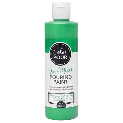 PRE-MIXED POURING PAINT - AC - COLOR POUR - FOREST GREEN (16 OZ)