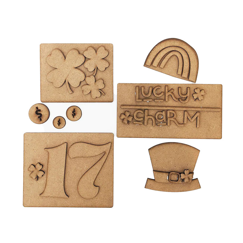Lucky Charm Set - Tiered Tray Collection - Foundations Decor