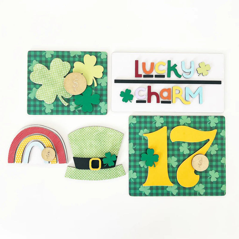 Lucky Charm Set - Tiered Tray Collection - Foundations Decor