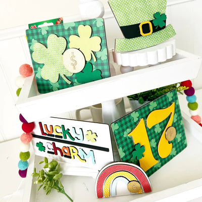 Lucky Charm Set - Tiered Tray Collection - Foundations Decor