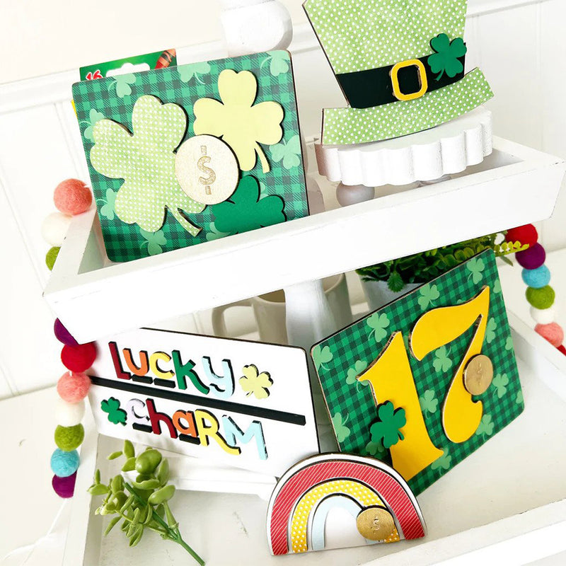 Lucky Charm Set - Tiered Tray Collection - Foundations Decor