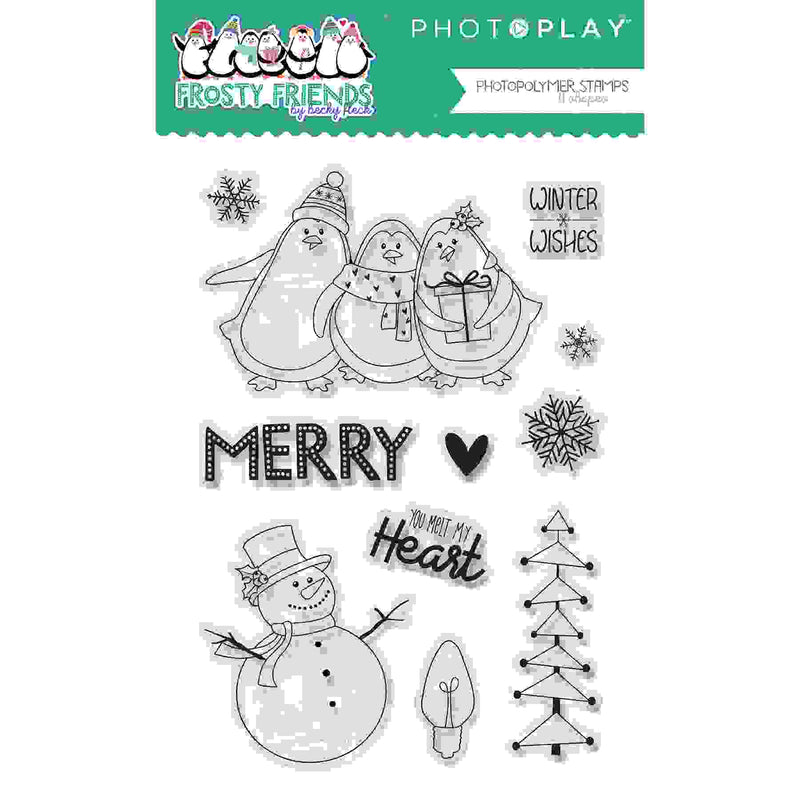 PhotoPlay Clear Stamps Frosty Friends