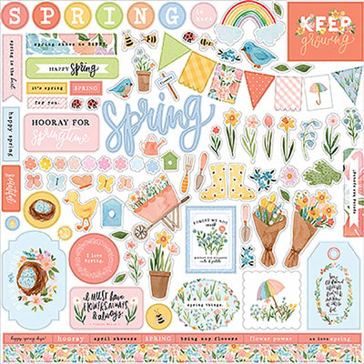 My Favorite Spring Element Stickers - Echo Park