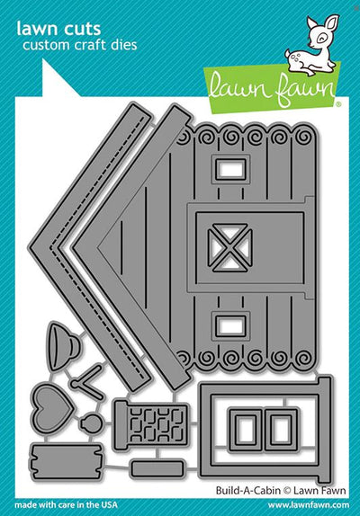 Build-A- Cabin Die Set - Simply Celebrate Collection - Lawn Fawn